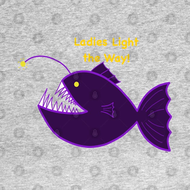 Lady Anglerfish by Coconut Moe Illustrations